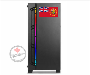 'Canadian Red Ensign 1870-1922' Premium Vinyl Decal Sticker