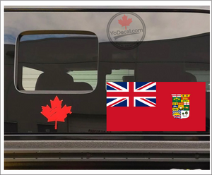 'Canadian Red Ensign 1896' Premium Vinyl Decal Sticker