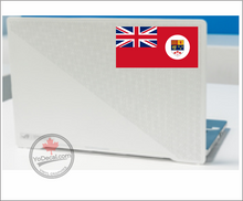 'Canadian Red Ensign 1957-1965 with Disc' Premium Vinyl Decal Sticker