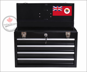 'Canadian Red Ensign 1957-1965 with Disc' Premium Vinyl Decal Sticker