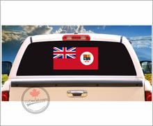 'Canadian Red Ensign 1957-1965 with Disc' Premium Vinyl Decal Sticker