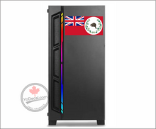 'Canadian Red Ensign 1886 Caribou' Premium Vinyl Decal Sticker