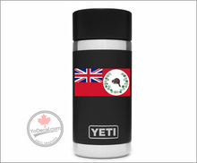 'Canadian Red Ensign 1886 Caribou' Premium Vinyl Decal Sticker
