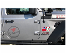 'Canadian Red Ensign 1886 Caribou' Premium Vinyl Decal Sticker