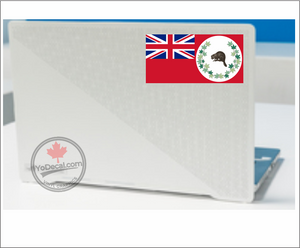 'Canadian Red Ensign 1886 Caribou' Premium Vinyl Decal Sticker