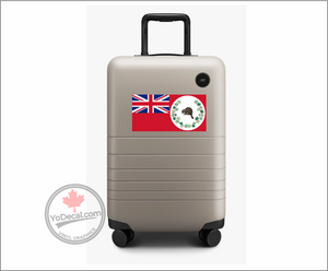 'Canadian Red Ensign 1886 Caribou' Premium Vinyl Decal Sticker