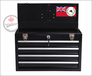 'Canadian Red Ensign 1886 Caribou' Premium Vinyl Decal Sticker