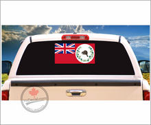 'Canadian Red Ensign 1886 Caribou' Premium Vinyl Decal Sticker