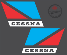 'Cessna Logo Retro 1 - 1960s' Premium Vinyl Decal / Paint Mask