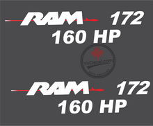 Cessna 'RAM 172 160 HP' Premium Vinyl Decal