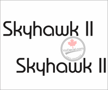 Cessna 'Skyhawk II' Neo Logo Premium Vinyl Decal