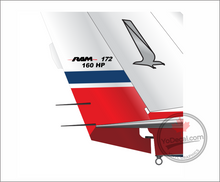 Cessna 'Skyhawk Silhouette' Premium Vinyl Decal