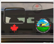 'Chilliwack YCW 1227 Buzzing the Fraser Valley Since 1914' Full Colour Premium Vinyl Decal / Sticker