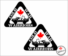 'Cold War Warriors - Iltis (PAIR)' Premium Vinyl Decal