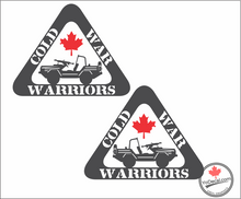 'Cold War Warriors - Iltis (PAIR)' Premium Vinyl Decal