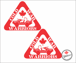 'Cold War Warriors - Iltis (PAIR)' Premium Vinyl Decal