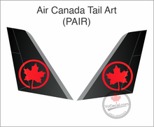 'Air Canada Tail Art' Premium Vinyl Decal / Sticker