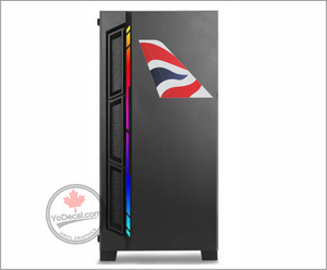 'British Airways Tail Art' Premium Vinyl Decal / Sticker