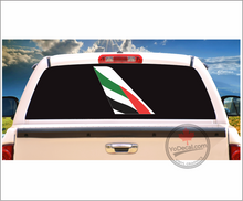 'Emirates Airlines Tail Art' Premium Vinyl Decal / Sticker