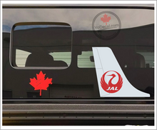 'Japan Airlines Tail Art' Premium Vinyl Decal / Sticker