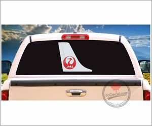 'Japan Airlines Tail Art' Premium Vinyl Decal / Sticker