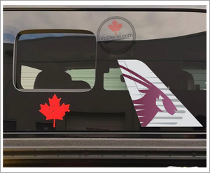 'Qatar Airways Tail Art' Premium Vinyl Decal / Sticker