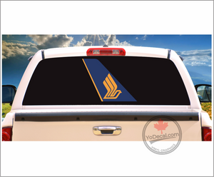 'Singapore Airlines Tail Art' Premium Vinyl Decal / Sticker