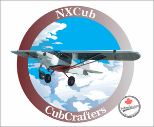 'CubCrafters NXCub Full Colour' Premium Vinyl Decal