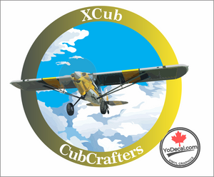 'CubCrafters XCub Full Colour' Premium Vinyl Decal