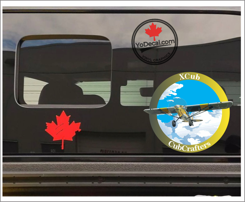 'CubCrafters XCub Full Colour' Vinyl Decal Sticker – YoDecal.com