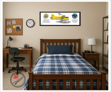 CUSTOM Aircraft Side Profile Art Print / Lithograph