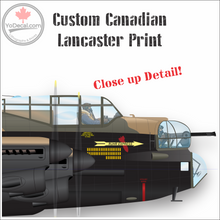Custom RCAF Lancaster Bomber Print