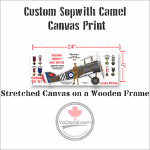 Custom Sopwith Camel Print