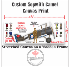 Custom Sopwith Camel Print