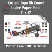 Custom Sopwith Camel Print