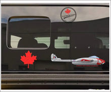 DH.100 Vampire Comox Air Force Museum Vinyl Decal Sticker