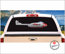 DH.100 Vampire Comox Air Force Museum Vinyl Decal Sticker