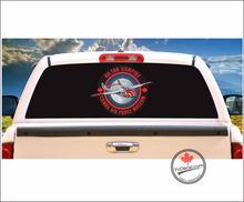 DH.100 Vampire Frontal Comox Air Force Museum Vinyl Decal Sticker