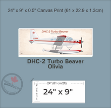 DHC-2 Turbo Beaver "Olivia" Canvas Print