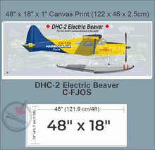 DHC-2 Electric Beaver First in the World Canvas Print