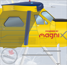 DHC-2 Electric Beaver First in the World Canvas Print