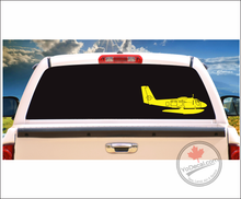 'DHC CC-138 Twin Otter on Floats Side Profile (PAIR)' - Premium Vinyl Decal Sticker