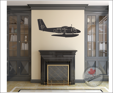 'DHC CC-138 Twin Otter on Floats Side Profile (PAIR)' - Premium Vinyl Decal Sticker