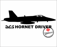 'DCS Hornet Driver' Premium Vinyl Decal