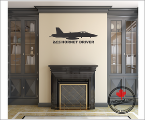 'DCS Hornet Driver' Premium Vinyl Decal