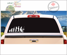 Evolution of Man - Communications & Signals Vinyl Decal / Sticker
