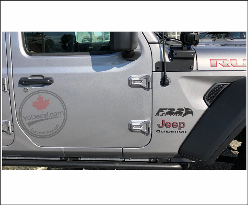'F-22 Raptor Logo 1' Premium Vinyl Decal Sticker – YoDecal.com