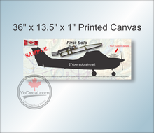 First Solo Chilliwack CYCW CUSTOM Canvas Print