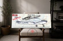 First Solo Chilliwack CYCW CUSTOM Canvas Print