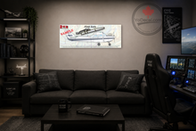 First Solo Chilliwack CYCW CUSTOM Canvas Print